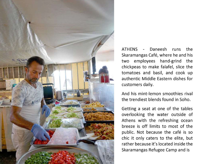 Brunch At The Refugee Camp Cafe