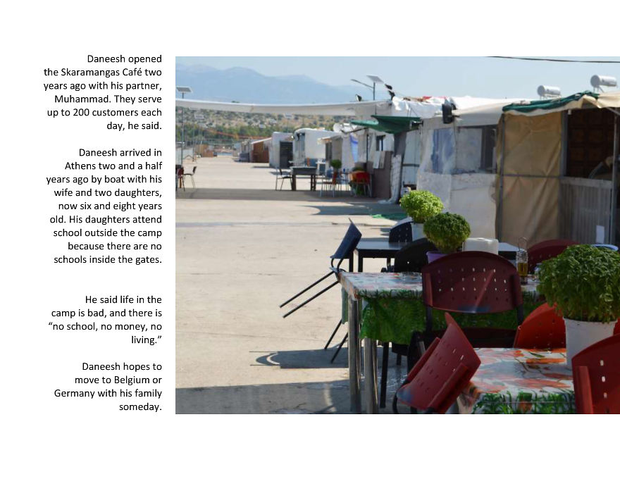 Brunch At The Refugee Camp Cafe