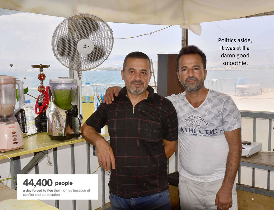 Brunch At The Refugee Camp Cafe