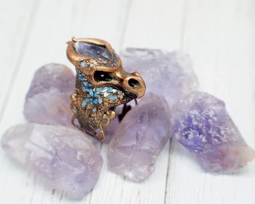 I Create Jewelry Pieces Inspired By Nature And Fantasy