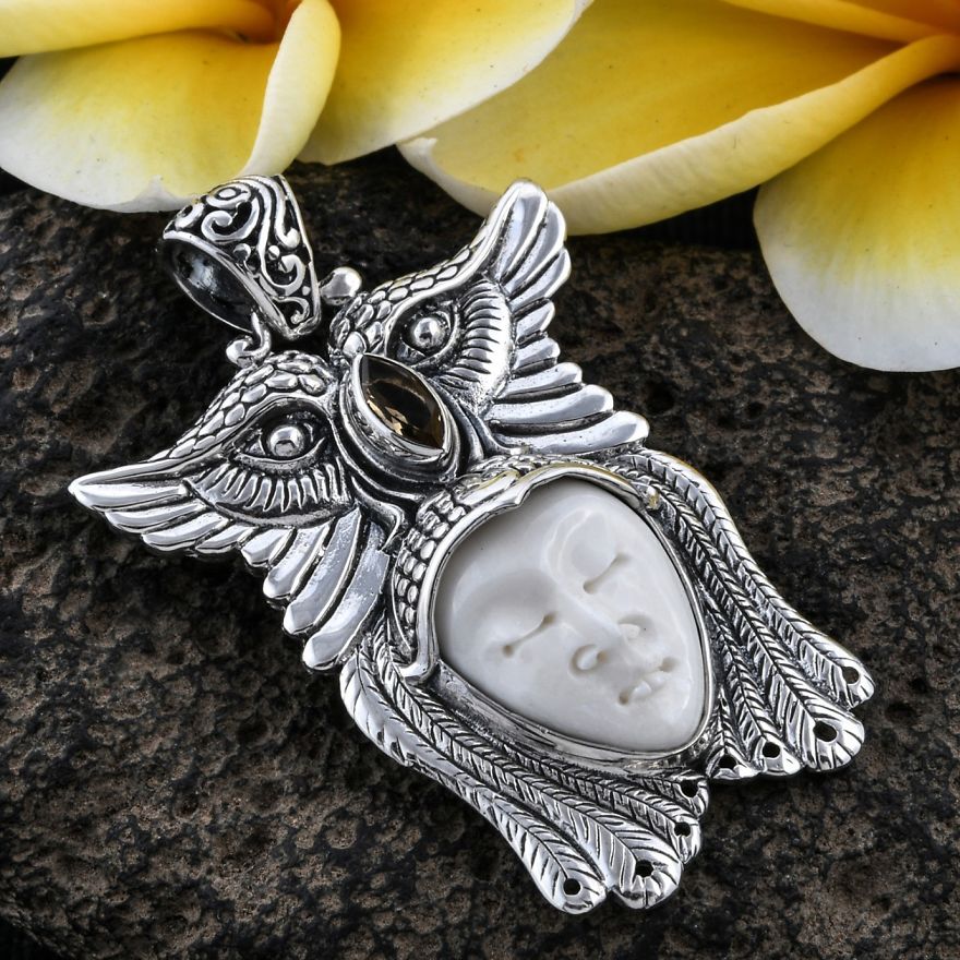 Goddess Owl Pendant