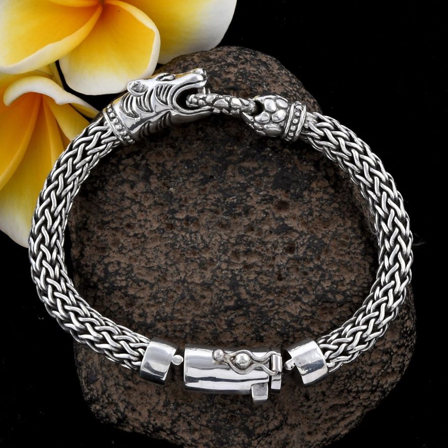 Tiger Head Bracelet