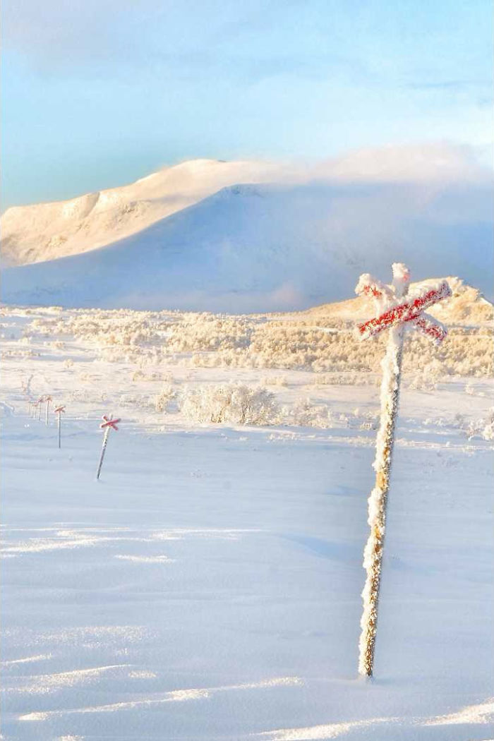 I Capture The Beautiful Winter In The Northern Part Of Sweden