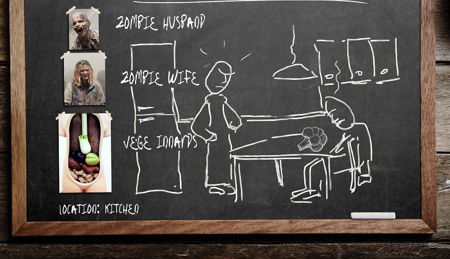 I Imagined A Radical Vegan Zombie Activist And Created Photo Out Of It. I Imagined A Radical Vegan Zombie Activist And Created Photo Out Of It.