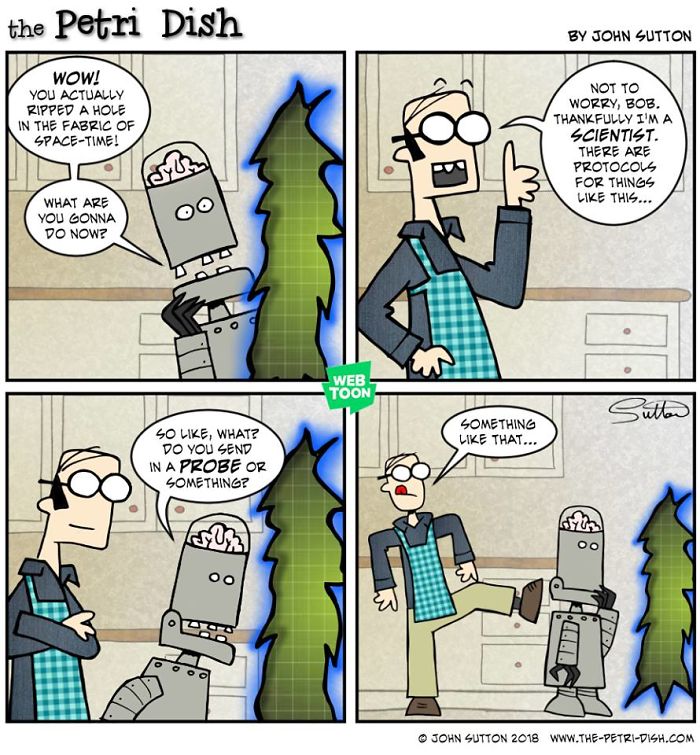 I Was Tempted To Make Some 'Probe' Puns Here, But This Is A Family Comic