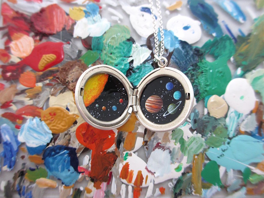 I Squeeze The Universe Into Wearable Lockets