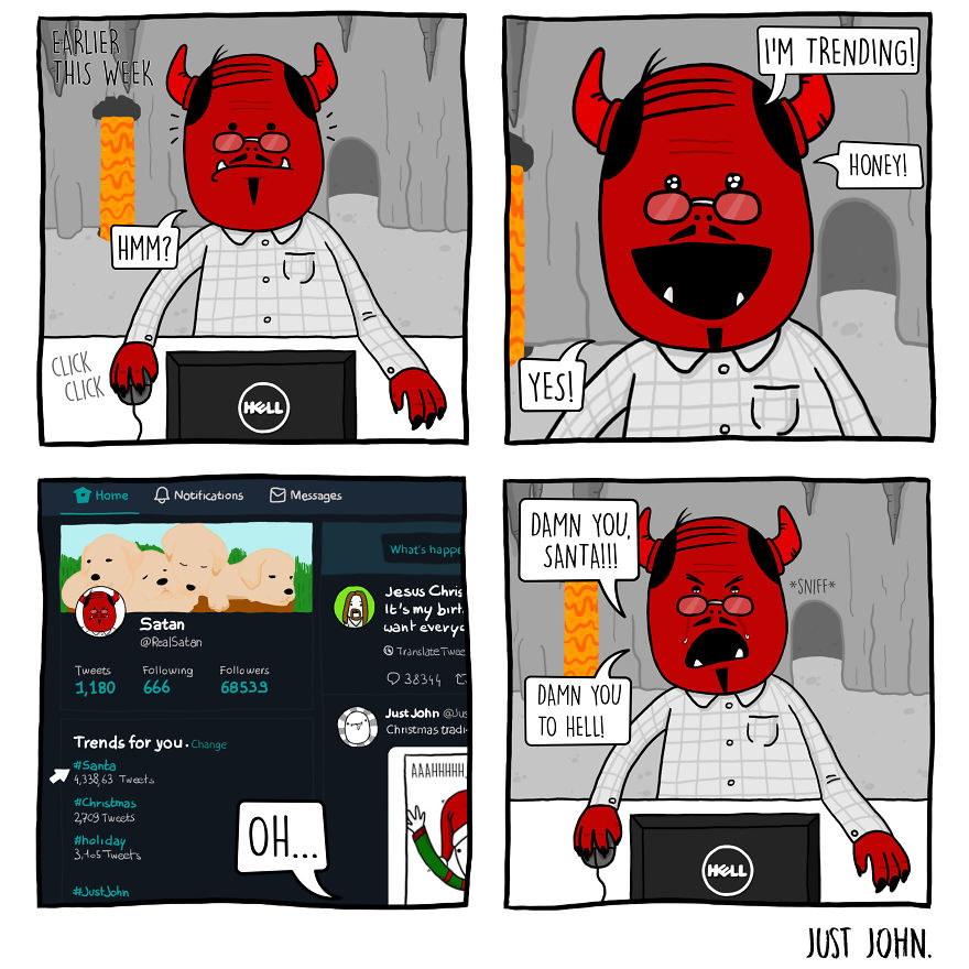 Satan's December Blues!