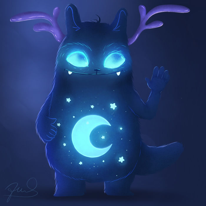 I Create 20 Glowing Monster From Outer Space