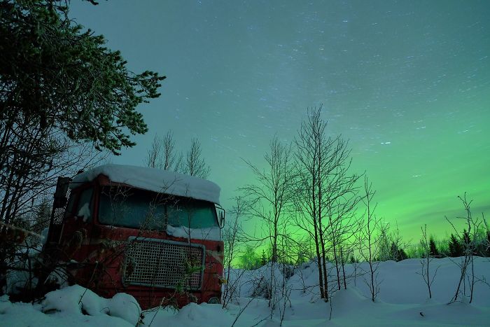 I Capture The Beautiful Winter In The Northern Part Of Sweden