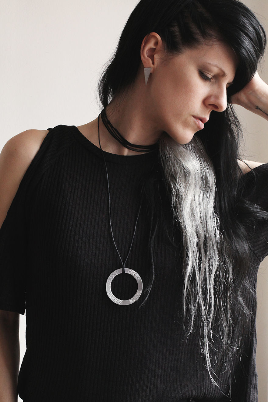 I Make Personalised, Minimalist And Geometric Jewellery From Aluminium I Make Personalised, Minimalist And Geometric Jewellery From Aluminium