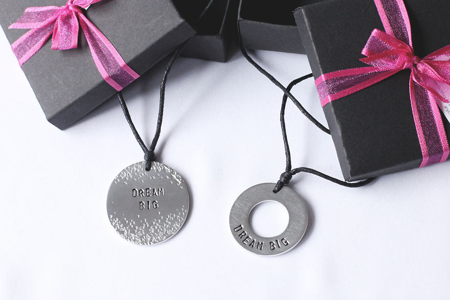 I Make Personalised, Minimalist And Geometric Jewellery From Aluminium I Make Personalised, Minimalist And Geometric Jewellery From Aluminium