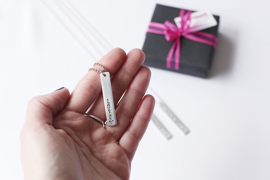 I Make Personalised, Minimalist And Geometric Jewellery From Aluminium I Make Personalised, Minimalist And Geometric Jewellery From Aluminium