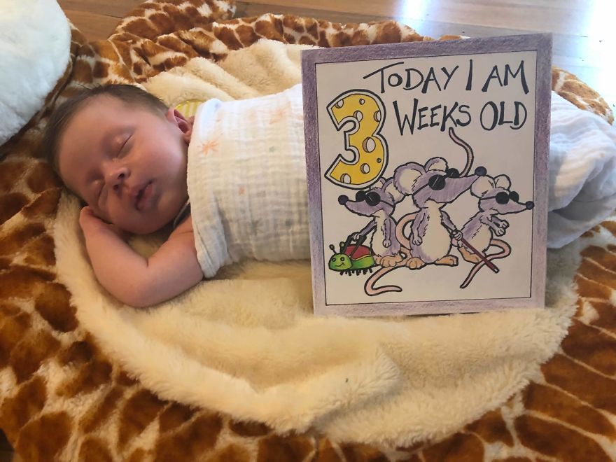 My Husband Created Charming Illustrations For Our Children’s Milestone Cards My Husband Created Charming Illustrations For Our Children’s Milestone Cards