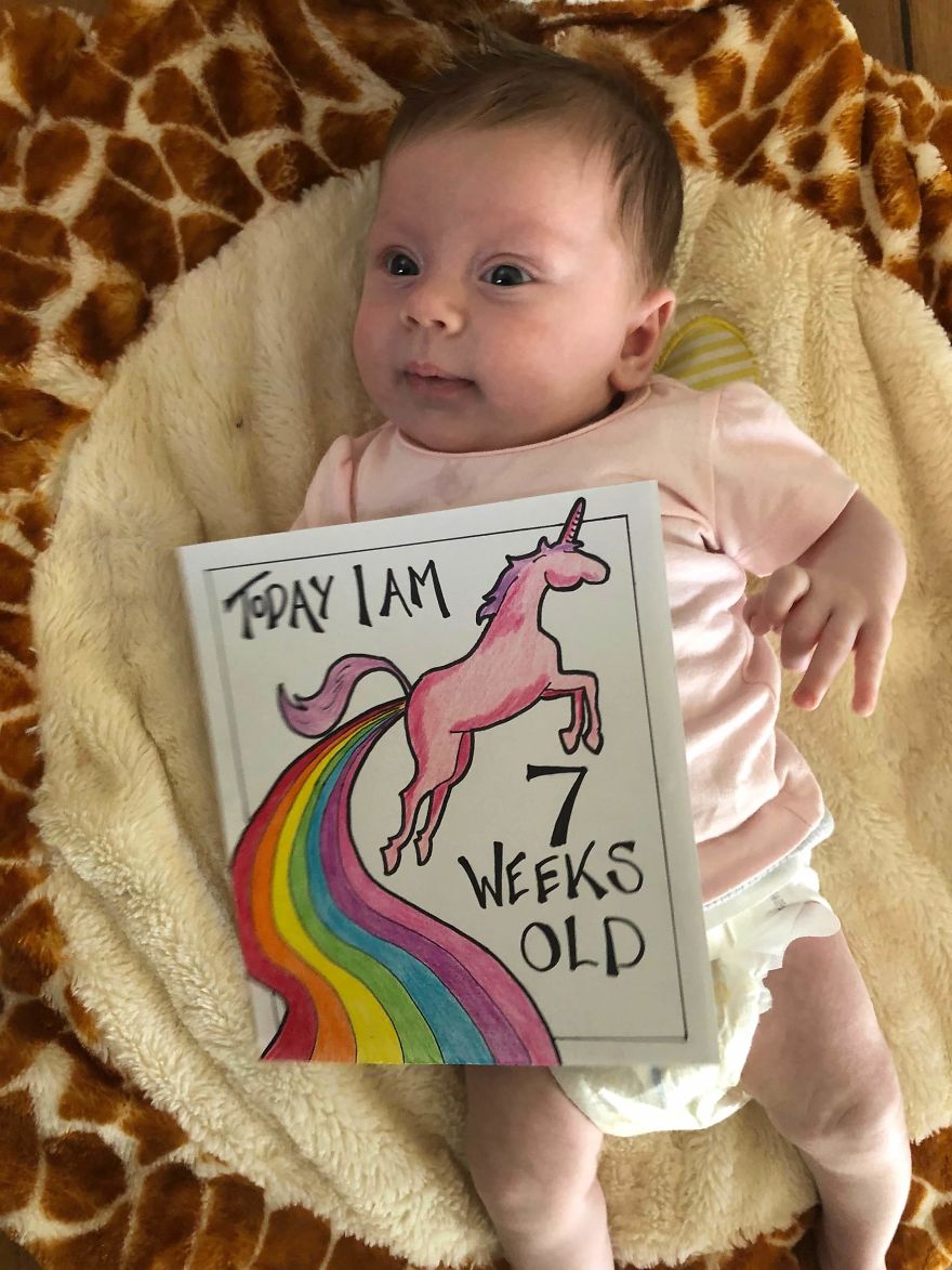 My Husband Created Charming Illustrations For Our Children’s Milestone Cards My Husband Created Charming Illustrations For Our Children’s Milestone Cards