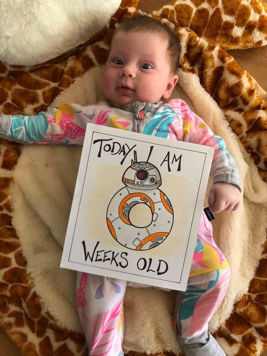 My Husband Created Charming Illustrations For Our Children’s Milestone Cards My Husband Created Charming Illustrations For Our Children’s Milestone Cards