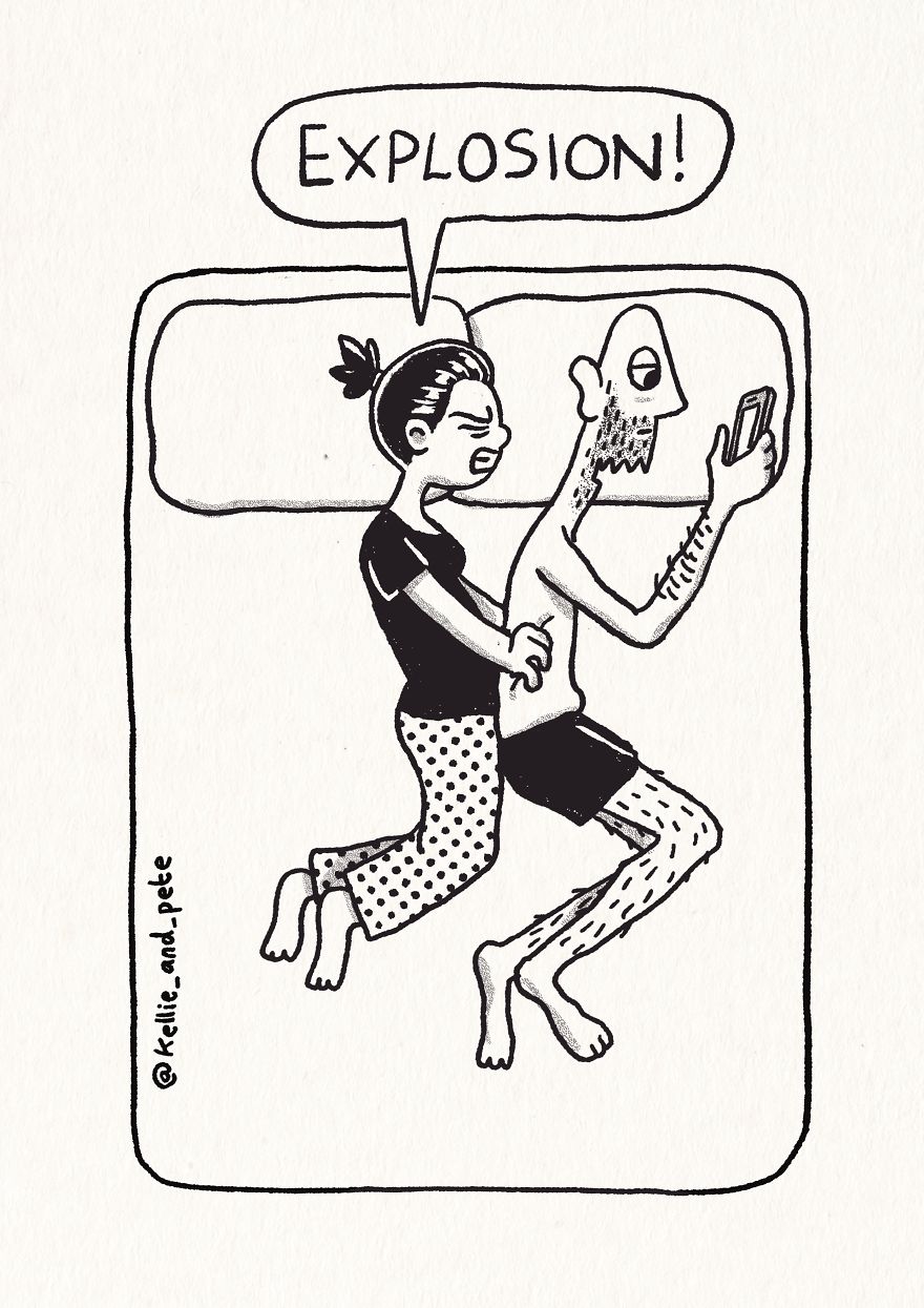 For 7 Years I've Been Drawing Comics For My Partner Kellie And Our Daughter Poppy Based On Our Lives Together (40 New Comics, Nsfw)