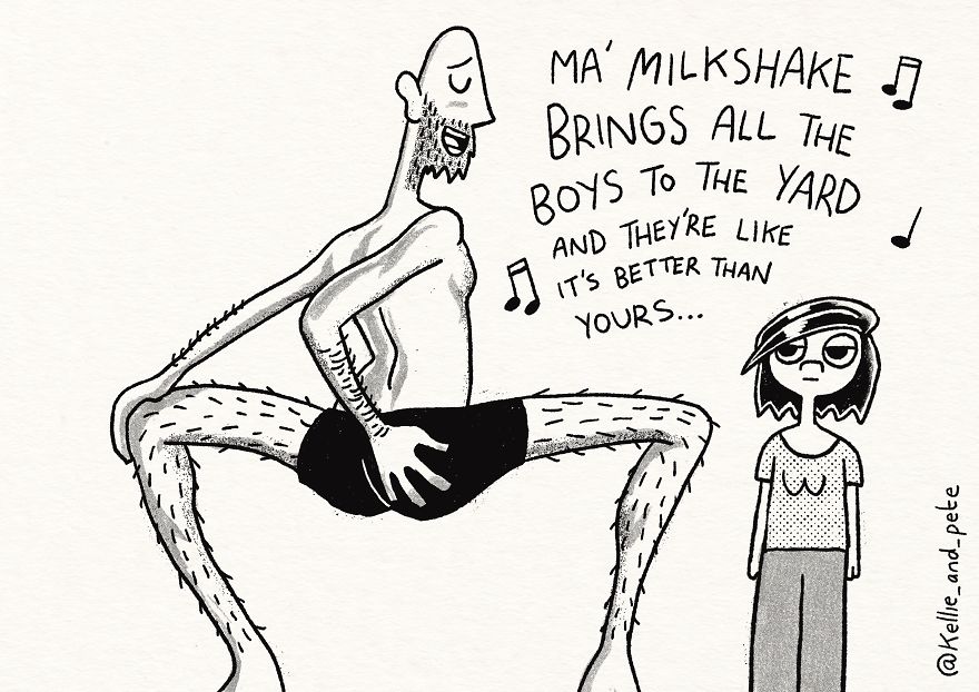 For 7 Years I've Been Drawing Comics For My Partner Kellie And Our Daughter Poppy Based On Our Lives Together (40 New Comics, Nsfw)