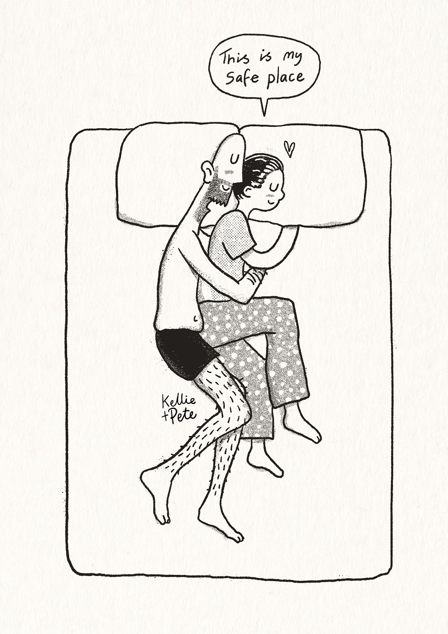 For 7 Years I've Been Drawing Comics For My Partner Kellie And Our Daughter Poppy Based On Our Lives Together (40 New Comics, Nsfw)