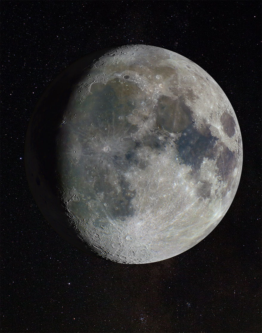 I Took 50,000 Individual Photos And Compiled Them To Create This Image Of The Moon I Took 50,000 Individual Photos And Compiled Them To Create This Image Of The Moon