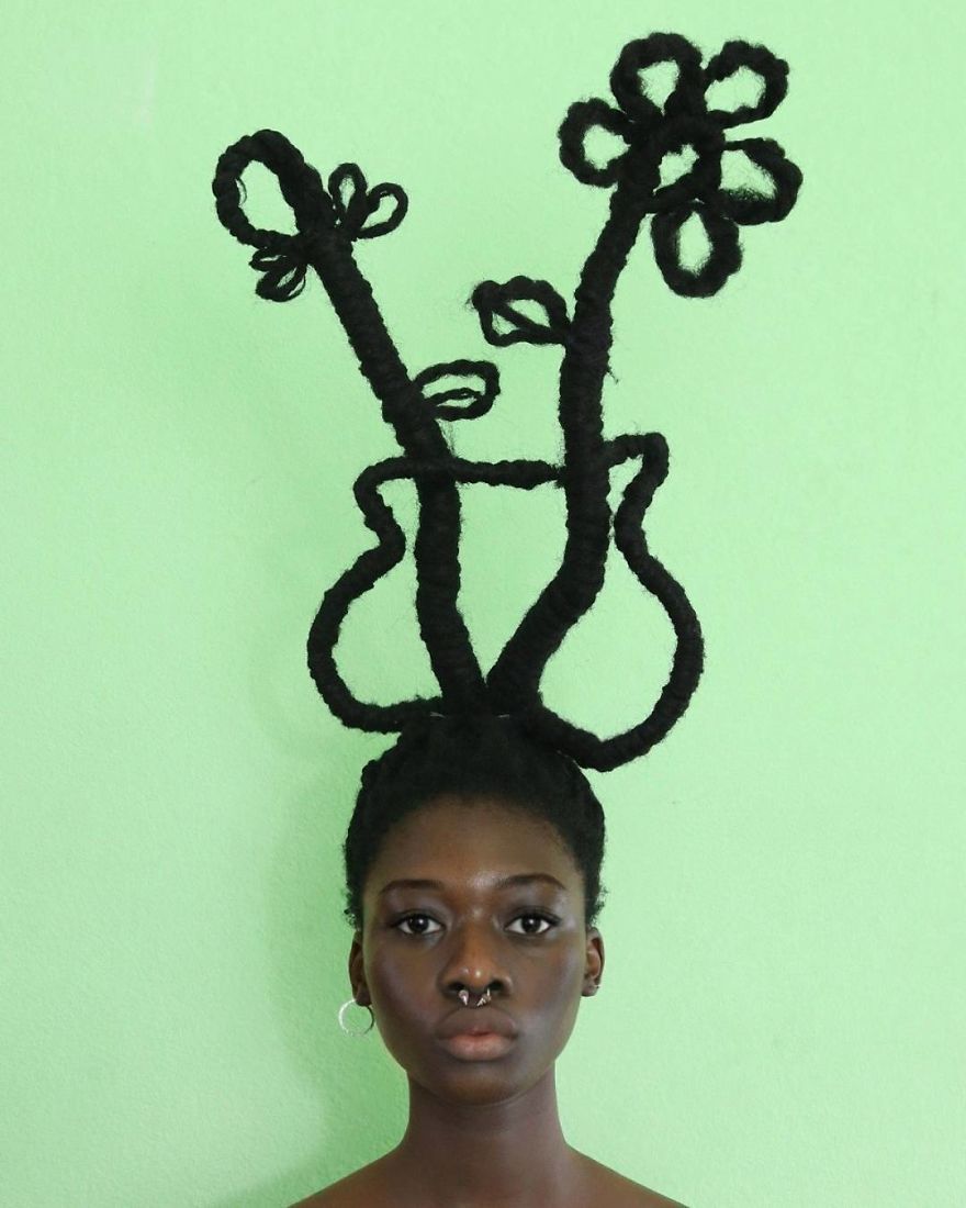 Meet Laetitia Ky The Artist Who Has A Hair With A Life Of Its Own