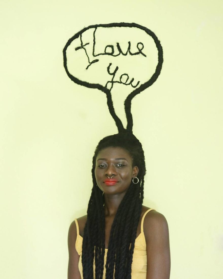 Meet Laetitia Ky The Artist Who Has A Hair With A Life Of Its Own