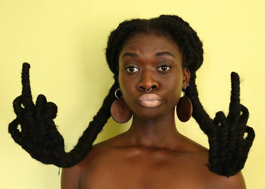 Meet Laetitia Ky The Artist Who Has A Hair With A Life Of Its Own
