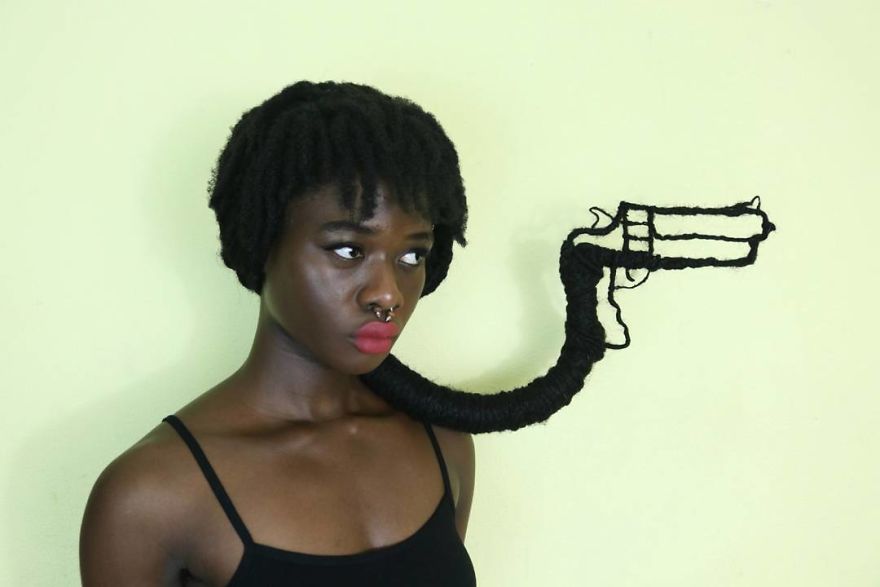 Meet Laetitia Ky The Artist Who Has A Hair With A Life Of Its Own