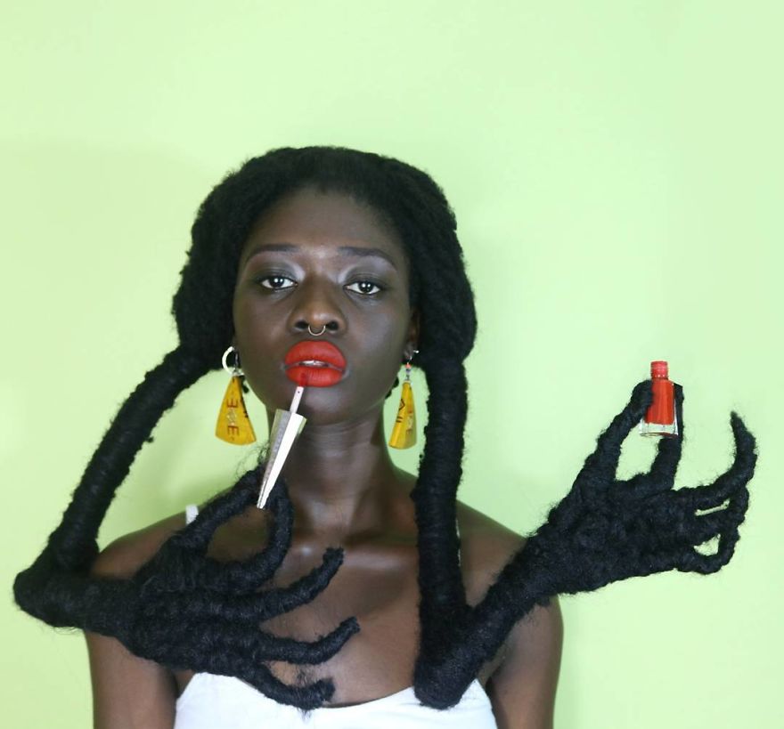 Meet Laetitia Ky The Artist Who Has A Hair With A Life Of Its Own