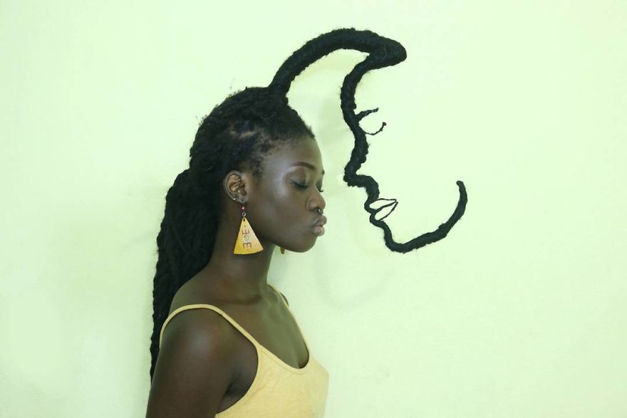 Meet Laetitia Ky The Artist Who Has A Hair With A Life Of Its Own