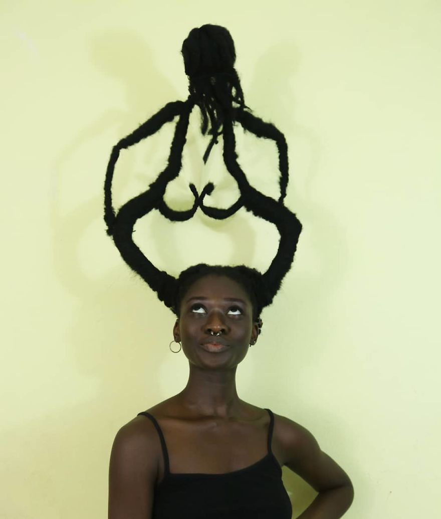 Meet Laetitia Ky The Artist Who Has A Hair With A Life Of Its Own