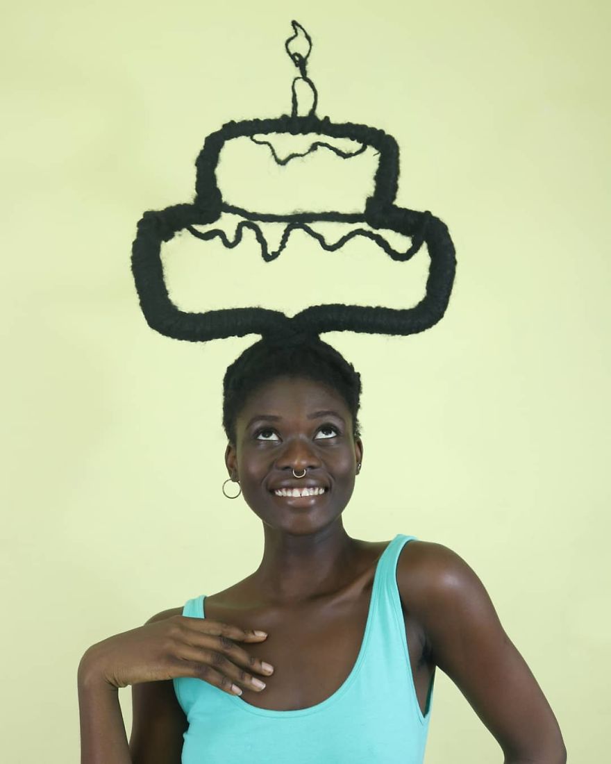 Meet Laetitia Ky The Artist Who Has A Hair With A Life Of Its Own