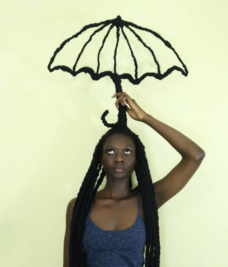 Meet Laetitia Ky The Artist Who Has A Hair With A Life Of Its Own