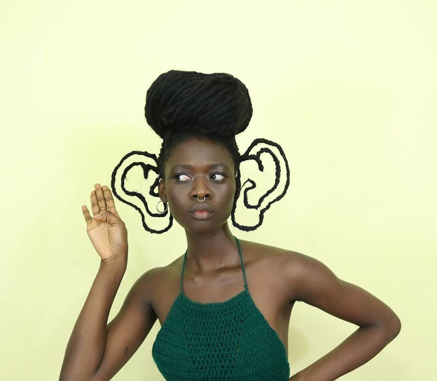Meet Laetitia Ky The Artist Who Has A Hair With A Life Of Its Own
