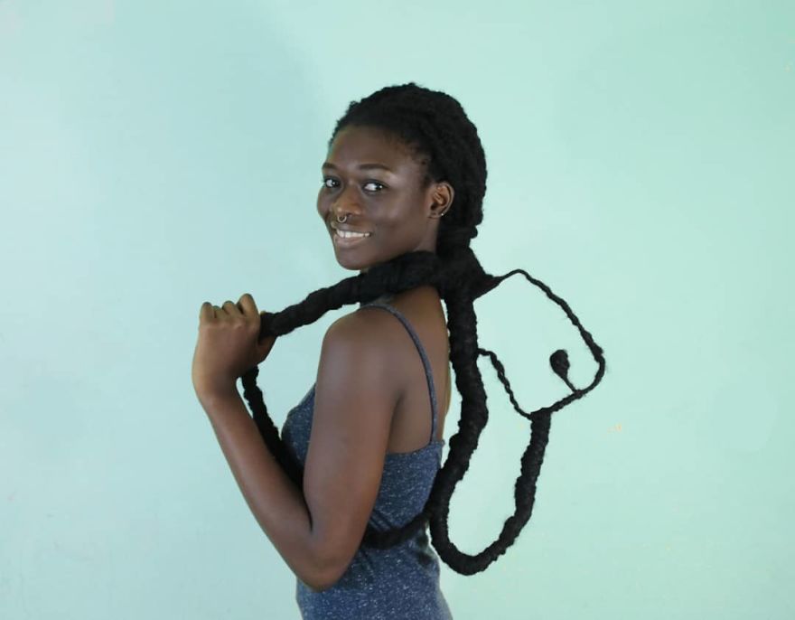Meet Laetitia Ky The Artist Who Has A Hair With A Life Of Its Own