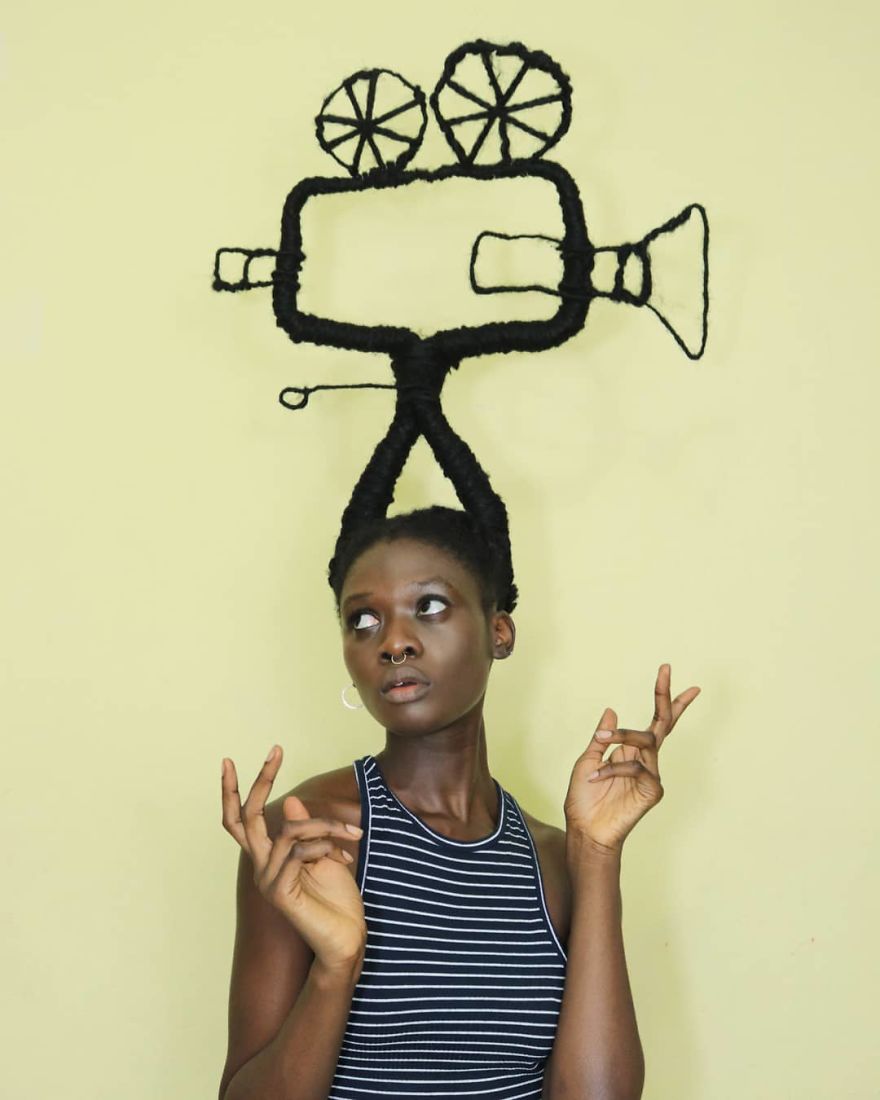 Meet Laetitia Ky The Artist Who Has A Hair With A Life Of Its Own