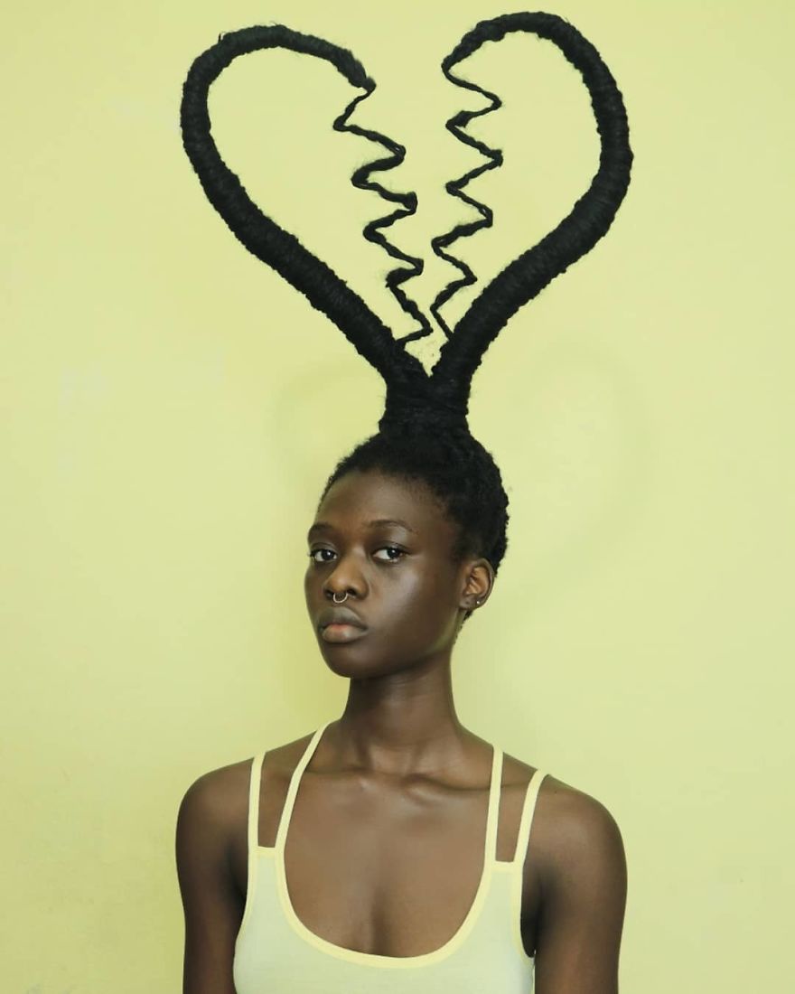 Meet Laetitia Ky The Artist Who Has A Hair With A Life Of Its Own