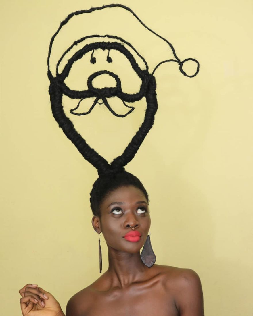Meet Laetitia Ky The Artist Who Has A Hair With A Life Of Its Own