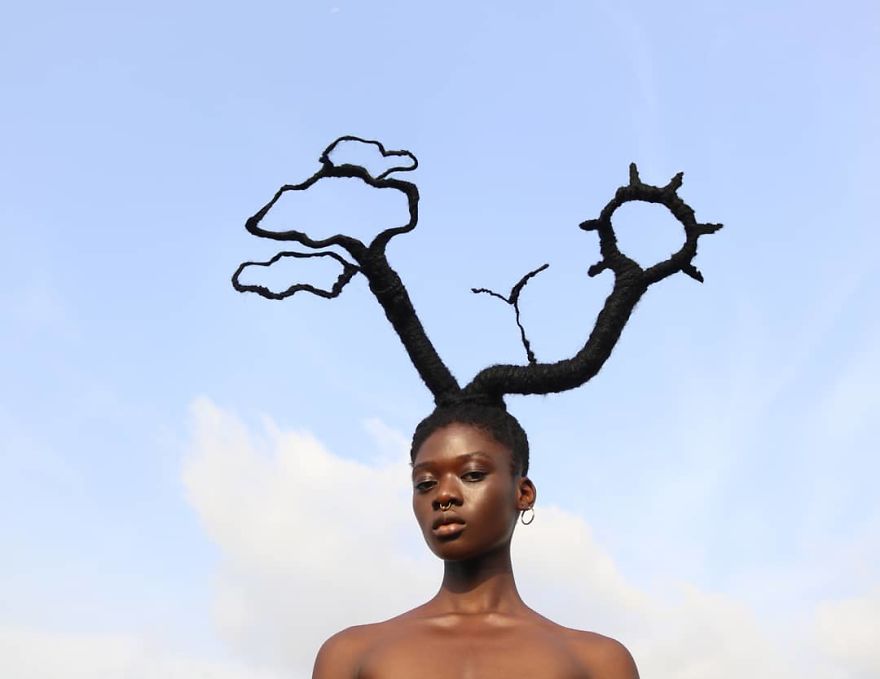 Meet Laetitia Ky The Artist Who Has A Hair With A Life Of Its Own