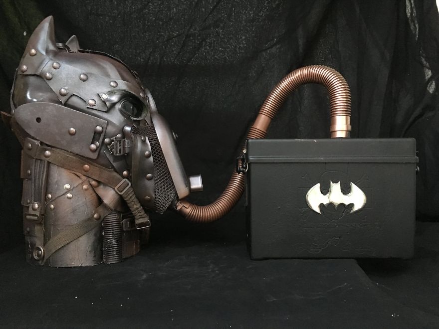 My Husband Creates Amazing Steampunk Sculptures Of Pop Culture Characters From Recycled Materials My Husband Creates Amazing Steampunk Sculptures Of Pop Culture Characters From Recycled Materials