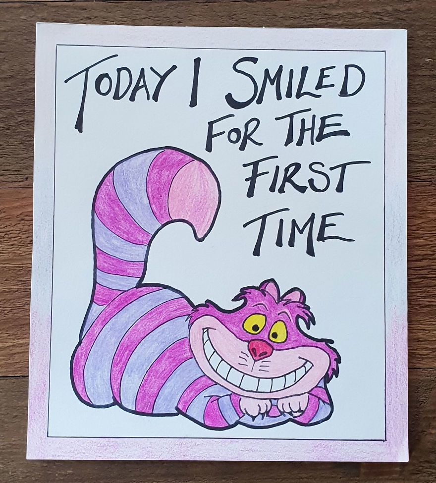 My Husband Created Charming Illustrations For Our Children’s Milestone Cards My Husband Created Charming Illustrations For Our Children’s Milestone Cards