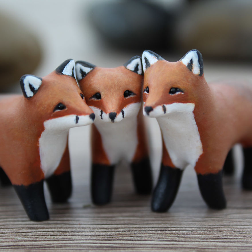 For The Past Two Years, I've Spent Almost Every Day Making Tiny Creatures Out Of Polymer Clay. Here Are Just Some Of My Favorites So Far
