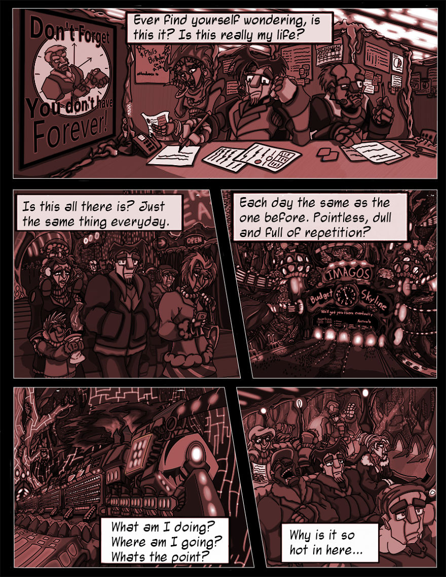 I Always Loved Cartoons, Giant Robots And Grand, Epic Adventure Stories, So Here's The Start Of My Attempt At Smashing Them All Together In A Bit Of Colorful Chaos