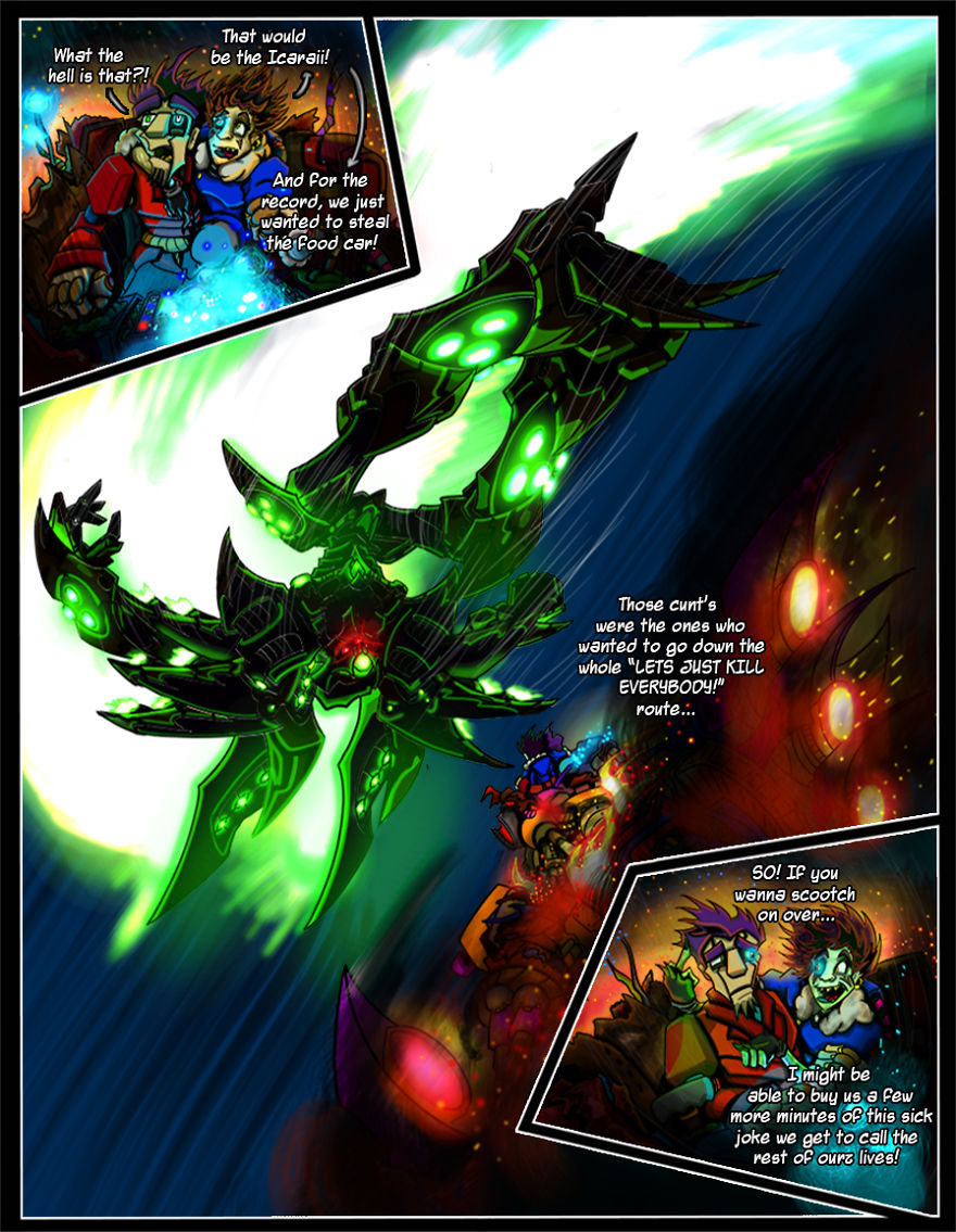 I Always Loved Cartoons, Giant Robots And Grand, Epic Adventure Stories, So Here's The Start Of My Attempt At Smashing Them All Together In A Bit Of Colorful Chaos