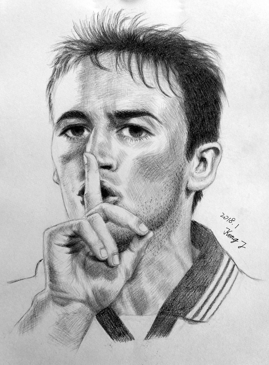 I Draw Some Stars' Portraits In My Spare Time