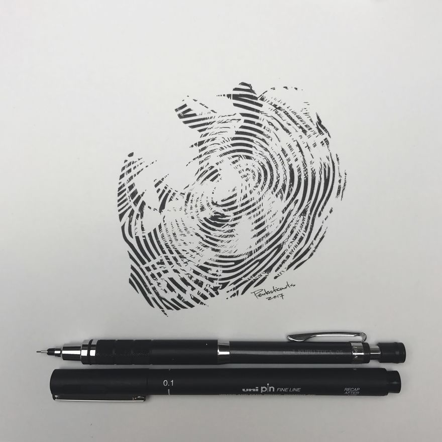 Hidden Drawings By Joseph Catimbang