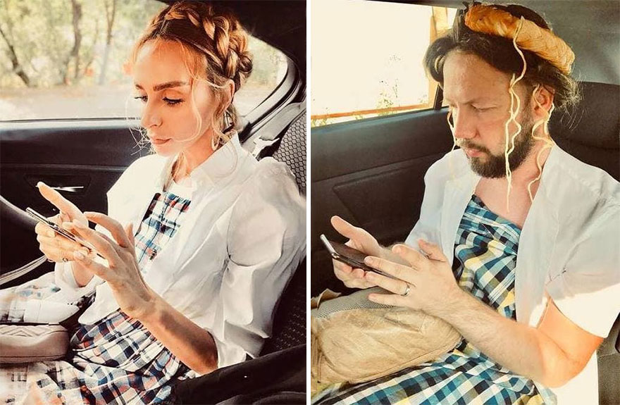 Russian Brilliantly Imitates Funny Internet People And More Than 20,000 Followers Approve