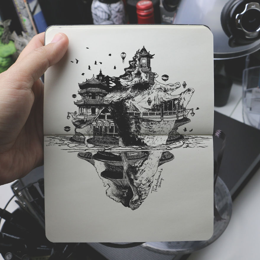 Hidden Drawings By Joseph Catimbang