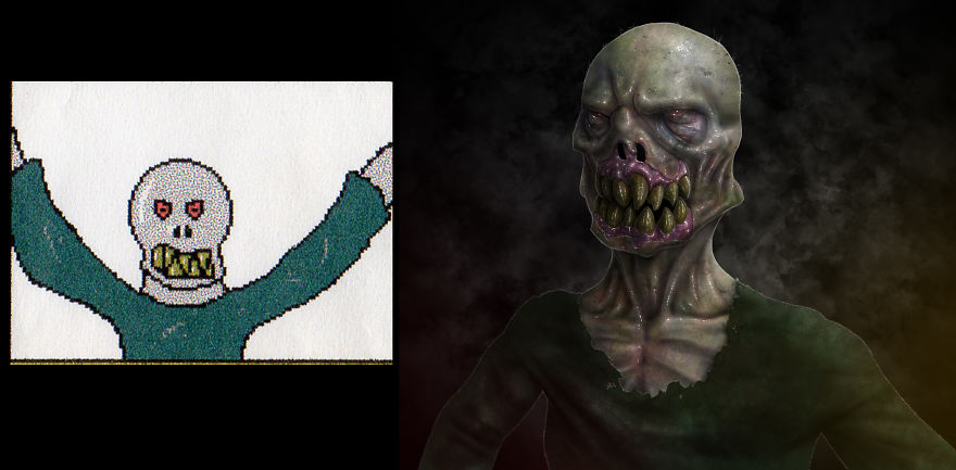 20 Years In The Making! Redrawing My Childhood Monsters! 20 Years In The Making! Redrawing My Childhood Monsters!