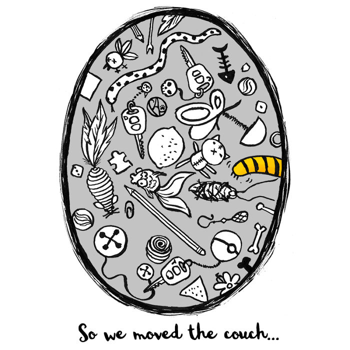 My Girlfriend Keeps Painting Our Life With 3 Cats And A Dog And I Can't Get Enough Of It!