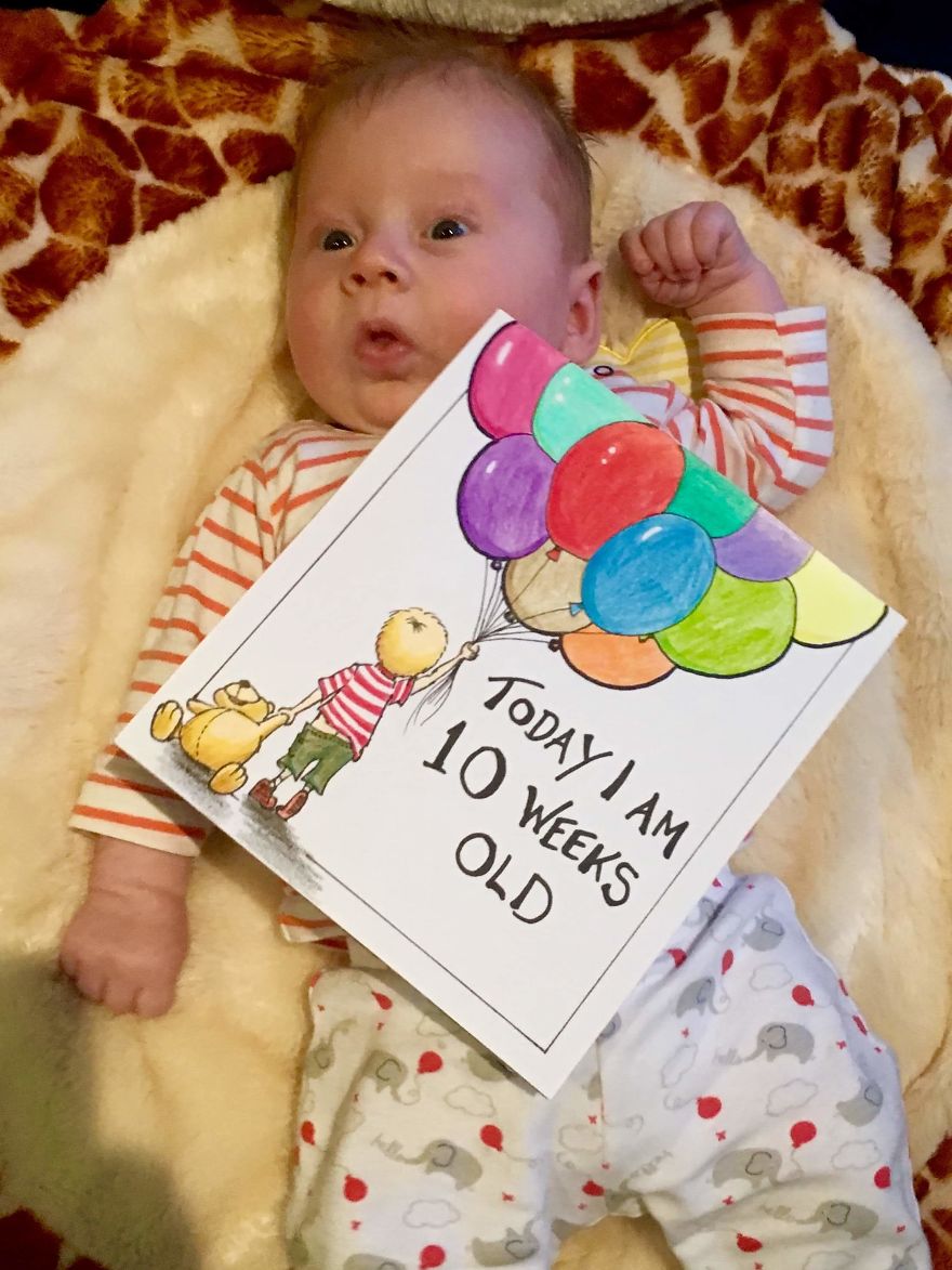 My Husband Created Charming Illustrations For Our Children’s Milestone Cards My Husband Created Charming Illustrations For Our Children’s Milestone Cards